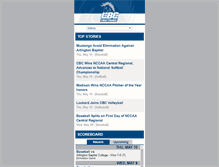 Tablet Screenshot of cbcmustangs.com